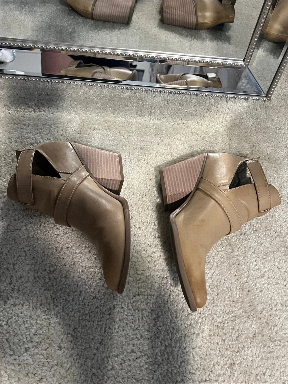 SOUL Naturalizer Ankle Booties with Buckle Straps Sz 8.5